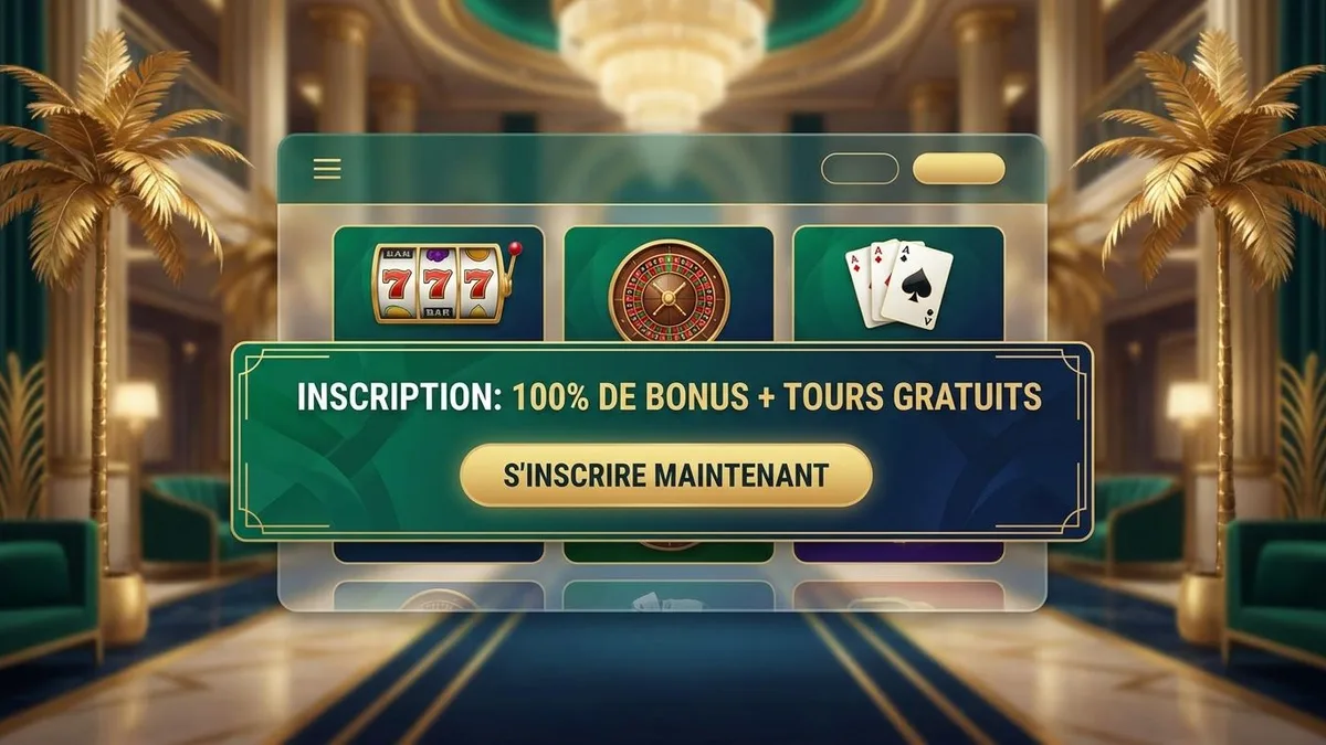 Inscription avec bonus